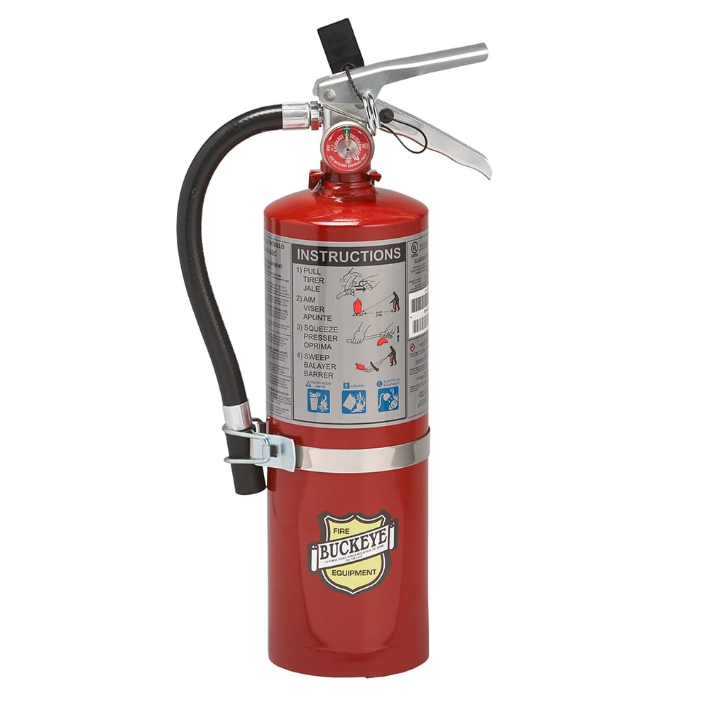 Buckeye 5lb Handheld ABC Fire Extinguisher - EXD Supply