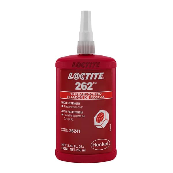 LOCTITE® 262 Red High Strength Threadlocker 0.50ml Capsule EXD Supply