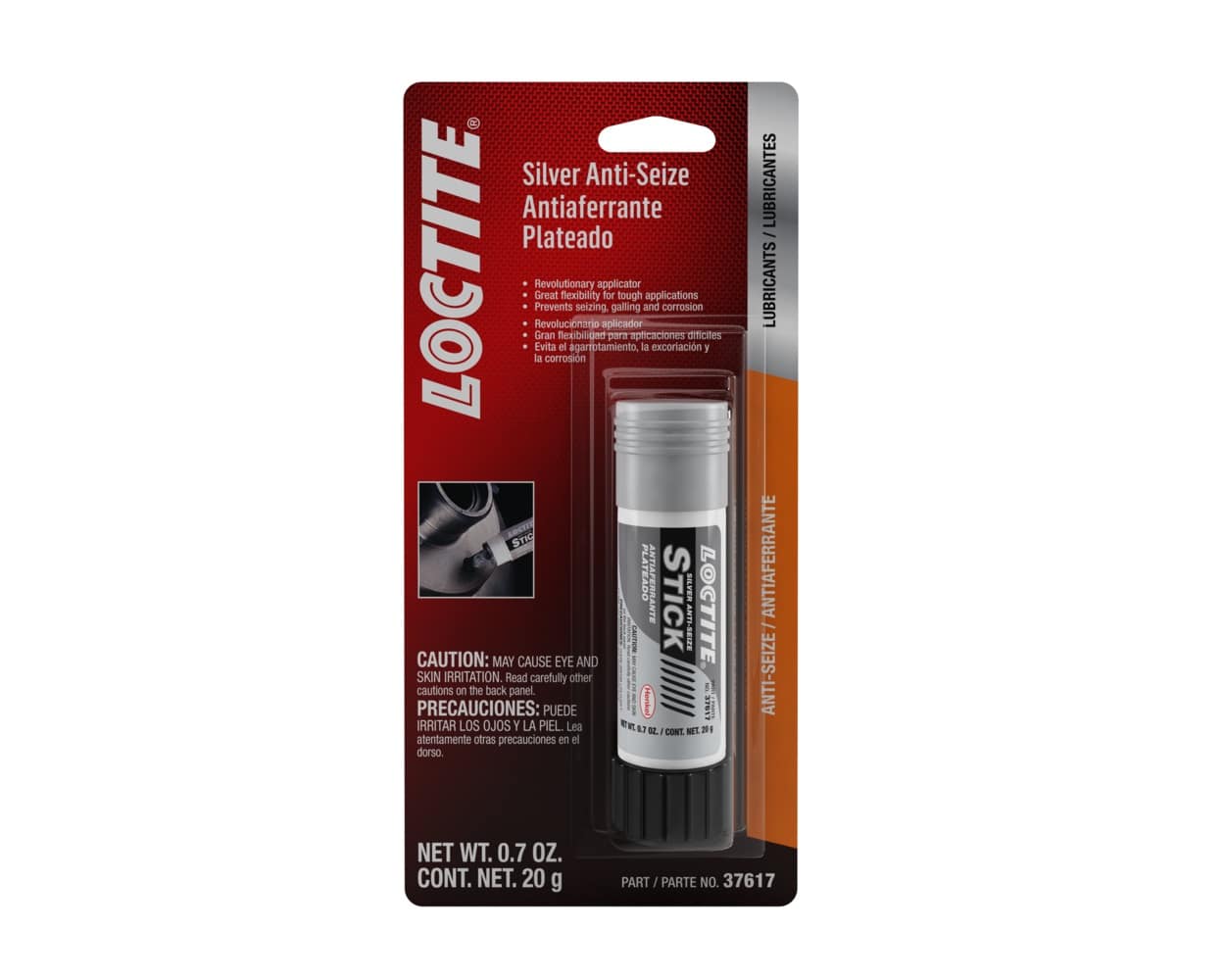 LOCTITE LB 8060 Silver AntiSeize Stick, 20G Stick (Case Of 6) EXD Supply
